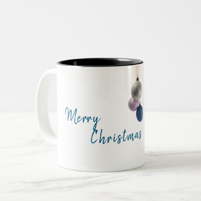Two Tone Mug Merry Christmas (Front Left)