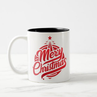 Two-Tone Mug merry Christmas