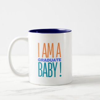 Two-tone mug (try different colors) GRADUATE_BABY