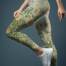 Two-Tone Pimpernel Yellow & Green William Morris
