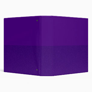 Two-Tone Purple Glitter Binder – Customizable