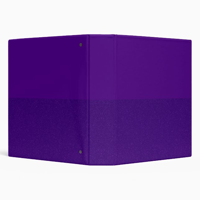 Two-Tone Purple Glitter Binder – Customizable (Background)