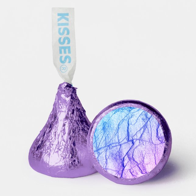  Two Tone Purple Marble Look Hershey®'s Kisses® (Front)