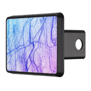  Two Tone Purple Marble Look Hitch Cover