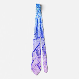 Two Tone Purple Marble Look Neck Tie
