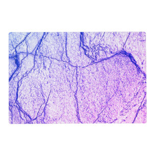 Two Tone Purple Marble Look Placemat