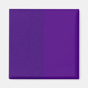 Two-Tone Purple Square Magnet – Customizable