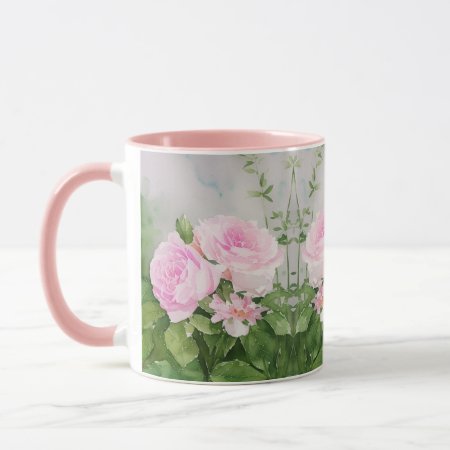 Two-tone Roses Mug