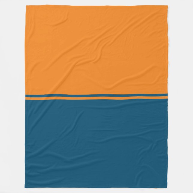 Two Tone Throw Blanket  (Front)