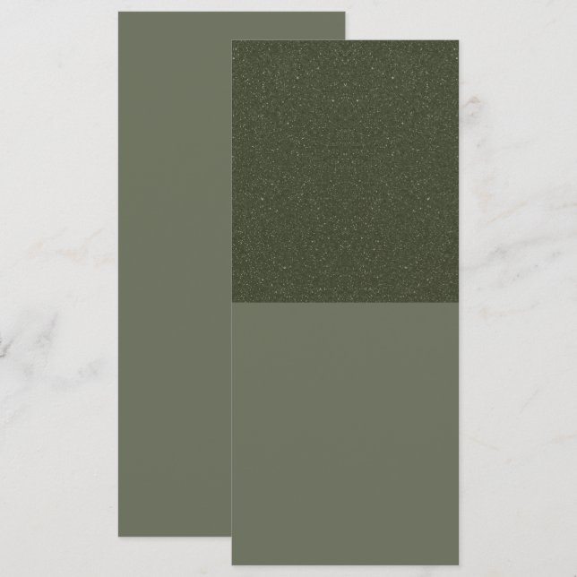 Two-Tone Vertical Save The Date Card – Customize (Front/Back)