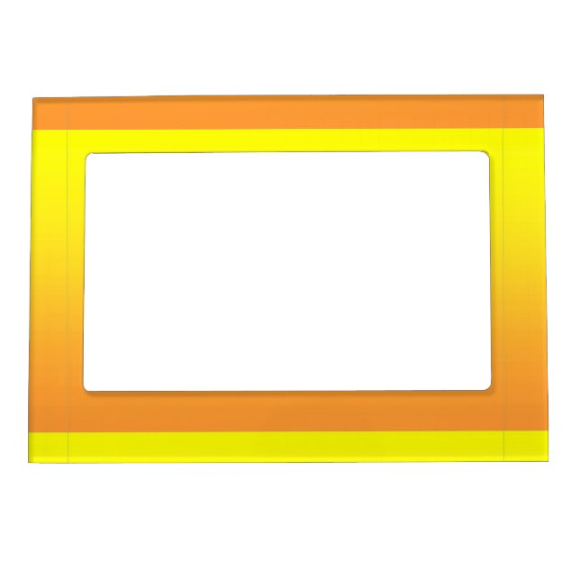 Two Tone Yellow Magnetic Frame (Front)