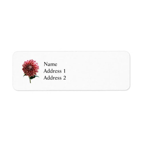 Two_Toned Dahlia Label