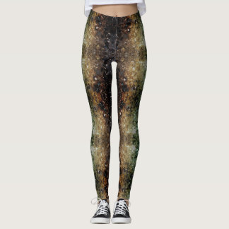 Two Toned Front + Back Pair of Customized Modern Leggings