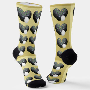 Two Toned Golden Brown, Lawn Bowls Socks