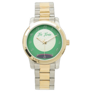 Two Toned Golfer's Gift Watch
