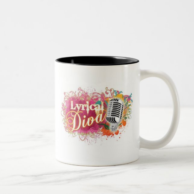 Two-Toned Lyrical Mug (Right)