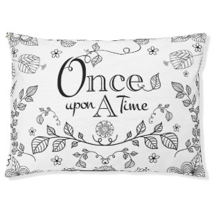 Two Toned Once Upon A Time Dog Bed