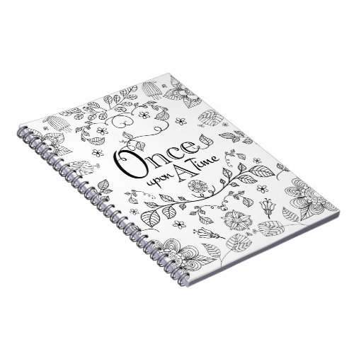 Two Toned Once Upon A Time Notebook