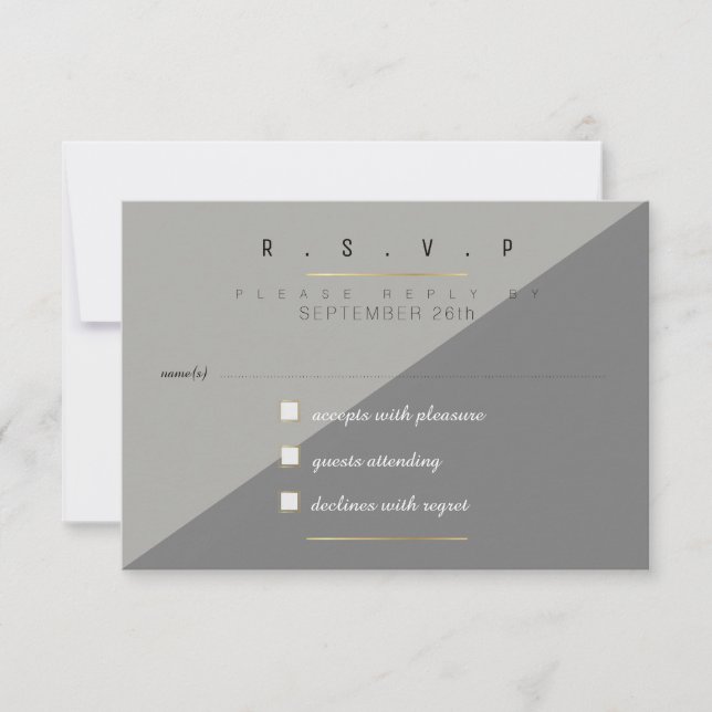 two tones of gray rsvp (Front)