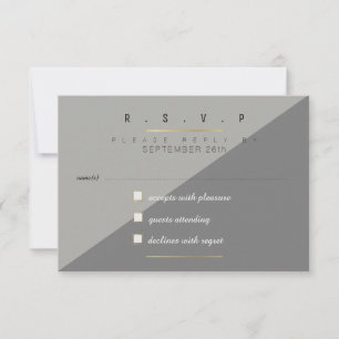two tones of gray rsvp