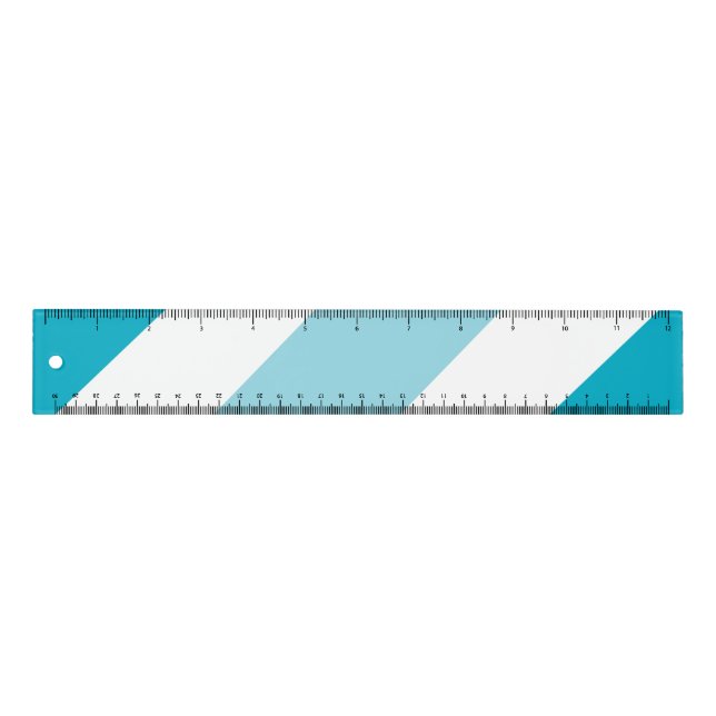 Two Tones Stripes  Ruler (Front)