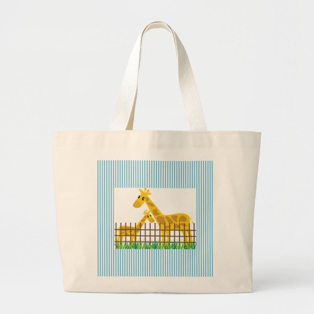 Two (Too) Cute Giraffes Bags (Front)