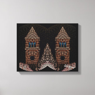 Two Towers by Rofey Canvas Print