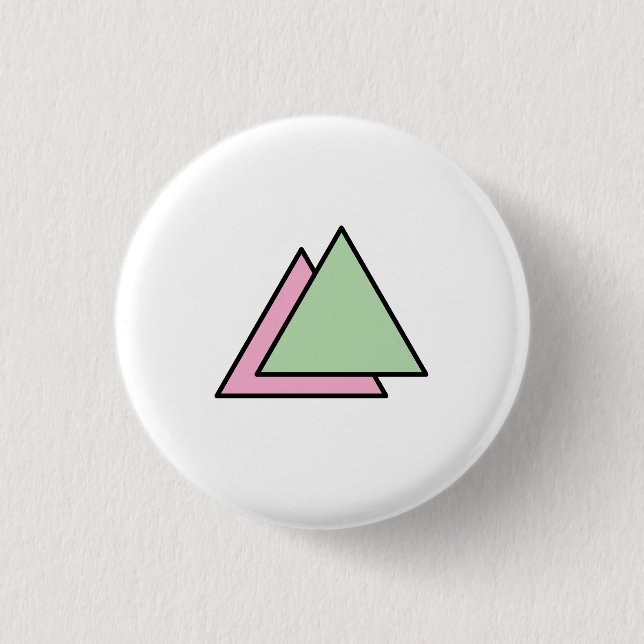 Two triangle chain button (Front)