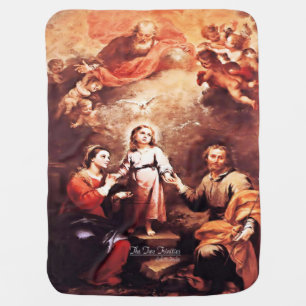 Two Trinities Baby Blanket