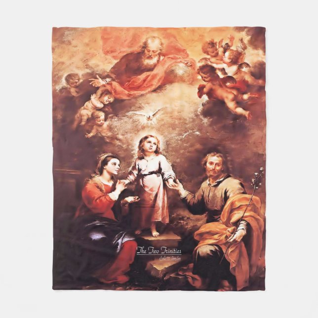 Two Trinities Fleece Blanket (Front)