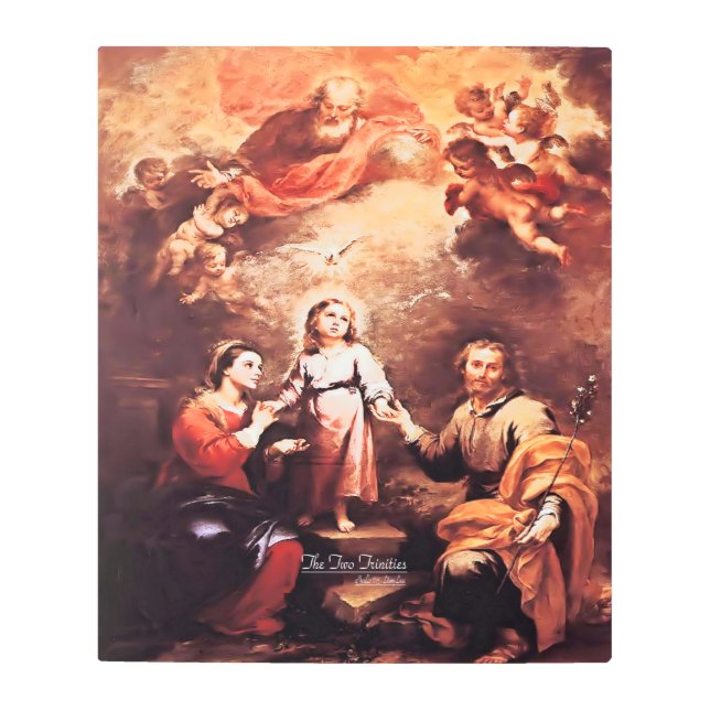 Two Trinities Metal Print (Front)