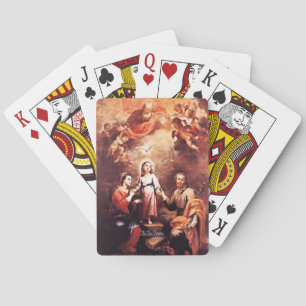 Two Trinities Poker Cards