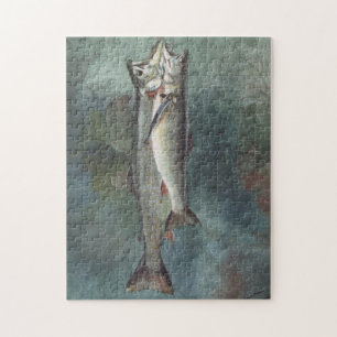 Two Trout Jigsaw Puzzle