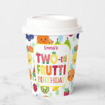 Two-tti Frutti Cutie Fruit 2nd Birthday Party Paper Cups
