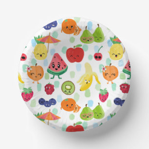 Two-tti Frutti Cutie Fruit Birthday Party Paper Bowls