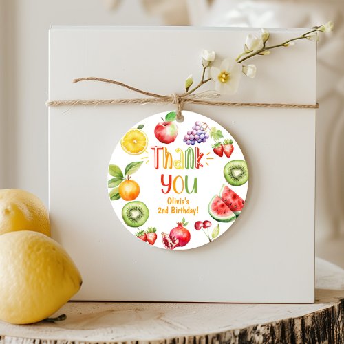 Two_tti frutti fruit birthday party thank you favor tags
