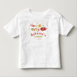 Two-tti Frutti Fruity Fun Second Birthday Party Toddler T-shirt<br><div class="desc">Two-tti Frutti Fruity Fun Second Birthday Party Shirt</div>