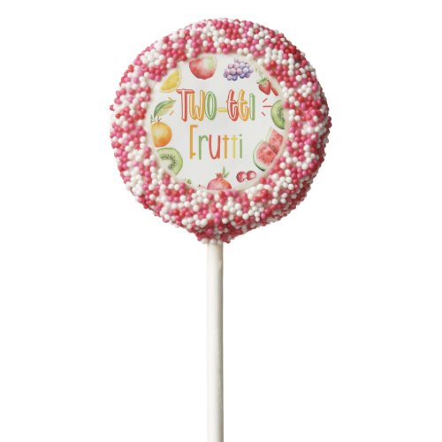 Two_tti frutti girl 2nd birthday party chocolate covered oreo pop