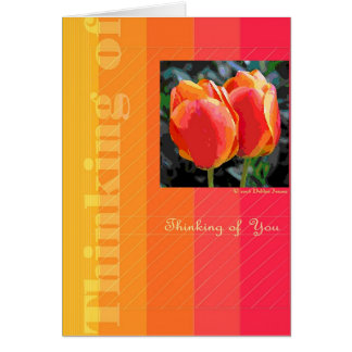 Two Tulips by Debbie Jensen Cards