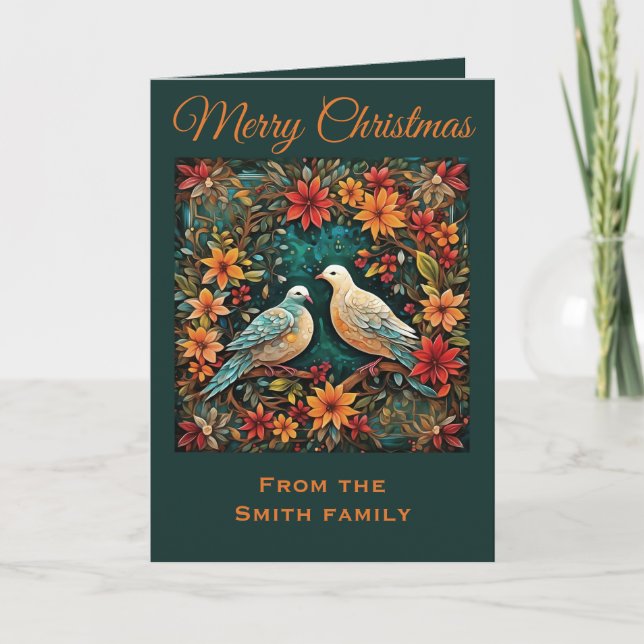 Two Turtle Doves Card (Front)