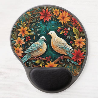 Two Turtle Doves Gel Mouse Pad