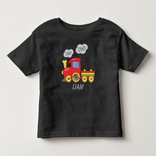 Two Two Train Toddler T_shirt
