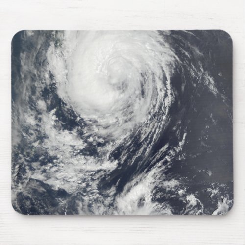 Two Typhoon systems approaching the Far East Mouse Pad