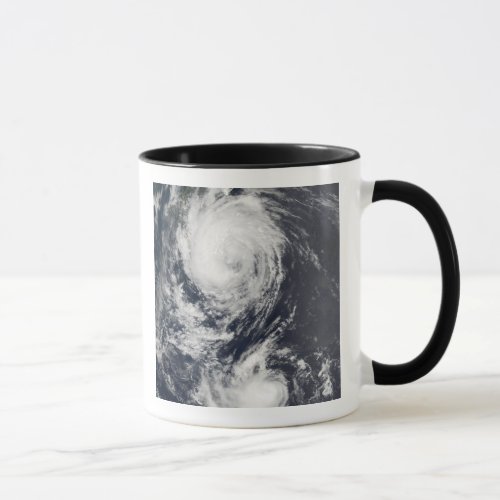 Two Typhoon systems approaching the Far East Mug