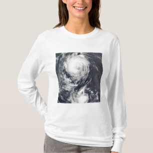 Two Typhoon systems approaching the Far East T-Shirt