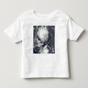 Two Typhoon systems approaching the Far East Toddler T-shirt