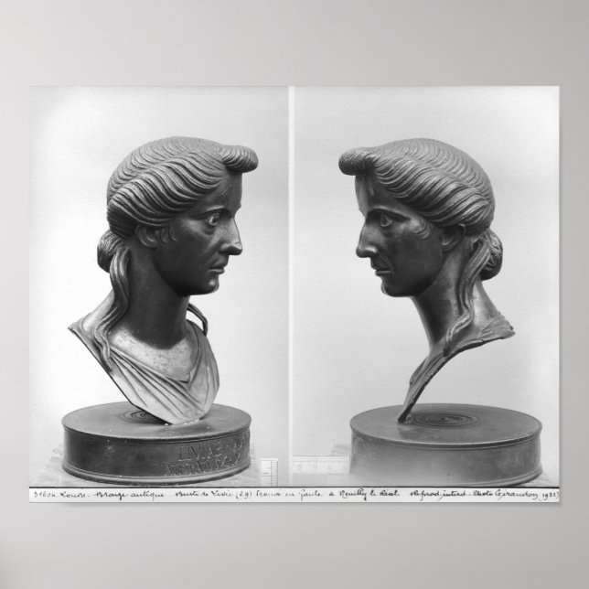 Two views of a bust of Livia Poster (Front)