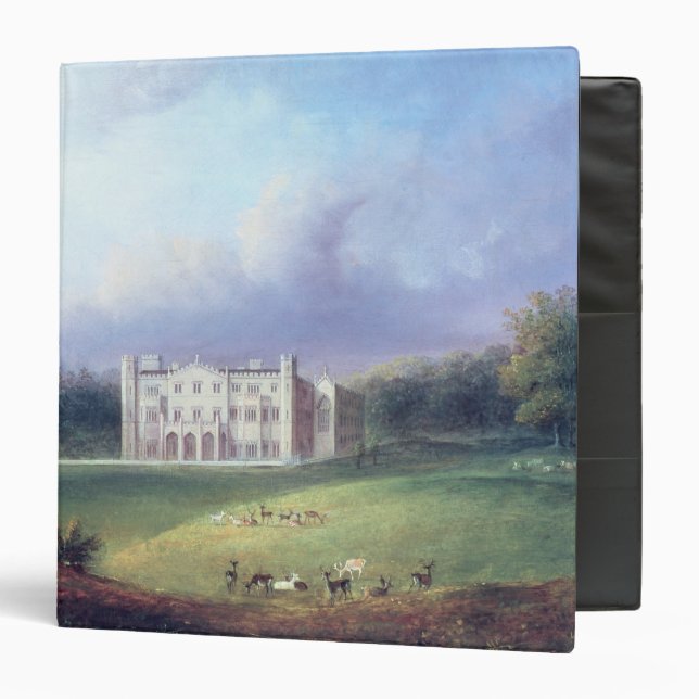 Two Views of Apley Priory Binder (Front/Inside)