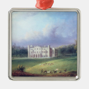 Two Views of Apley Priory Metal Ornament