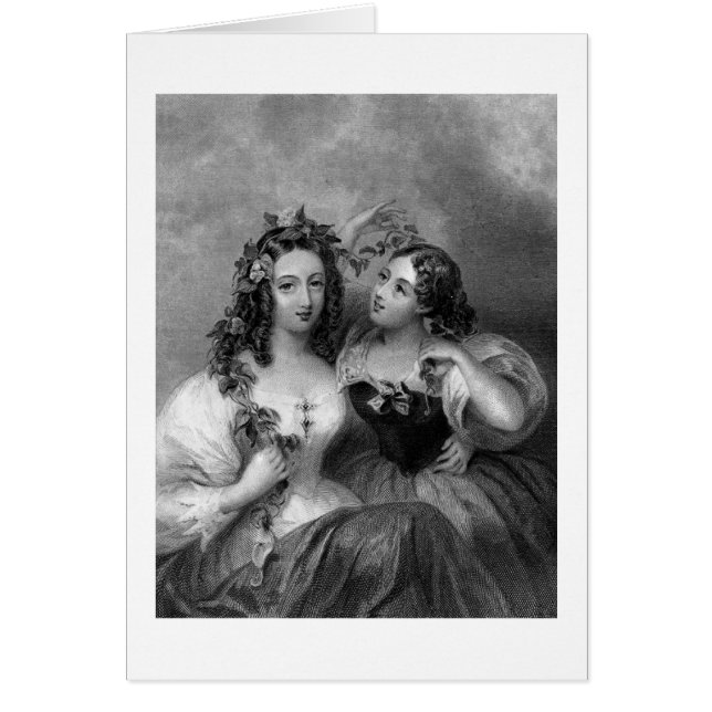 Two Vintage Beauties, Cards (Front)
